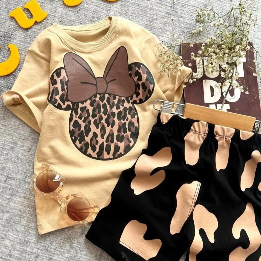 خرید تیشرت شلوارک دخترانه